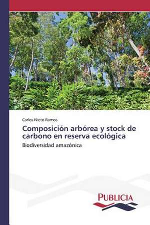 Composicion Arborea y Stock de Carbono En Reserva Ecologica: de La Agricultura Al Turismo de Carlos Nieto Ramos