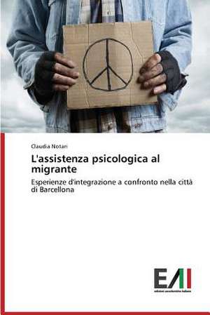 L'Assistenza Psicologica Al Migrante: A Focus on Earthquake Models de Claudia Notari