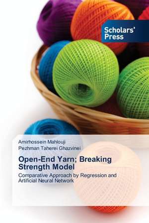 Open-End Yarn; Breaking Strength Model de Amirhossein Mahlouji