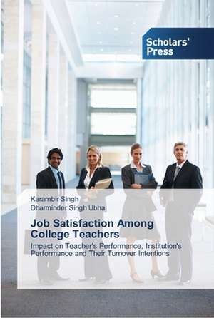 Job Satisfaction Among College Teachers de Karambir Singh