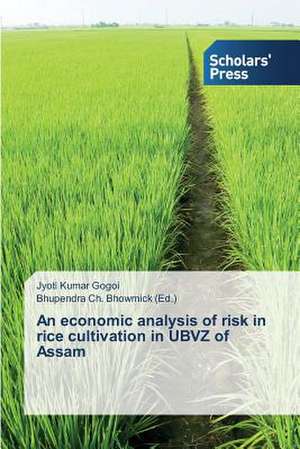 An Economic Analysis of Risk in Rice Cultivation in Ubvz of Assam: A Behavioural Study de Jyoti Kumar Gogoi