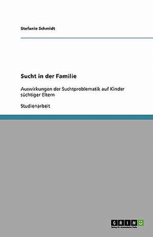 Sucht in der Familie de Stefanie Schmidt