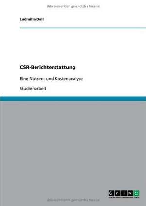 CSR-Berichterstattung de Ludmilla Dell