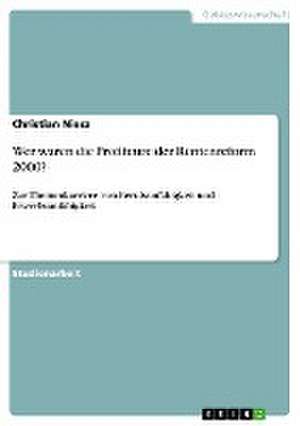 Wer waren die Profiteure der Rentenreform 2000? de Christian Niesz