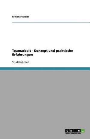 Teamarbeit - Konzept und praktische Erfahrungen de Melanie Maier