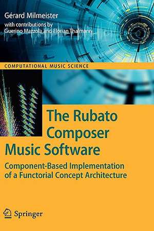 The Rubato Composer Music Software: Component-Based Implementation of a Functorial Concept Architecture de Gérard Milmeister