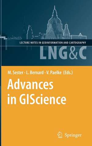 Advances in GIScience: Proceedings of the 12th AGILE Conference de Monika Sester