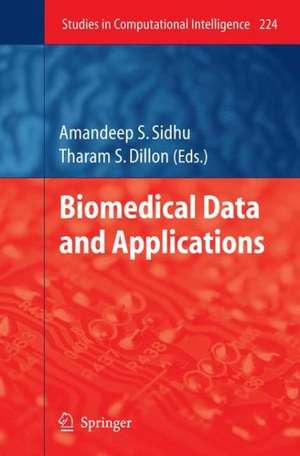 Biomedical Data and Applications de Amandeep S. Sidhu