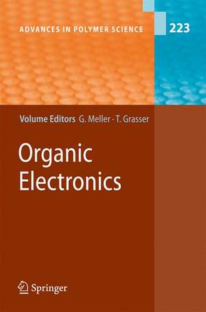 Organic Electronics de Gregor Meller