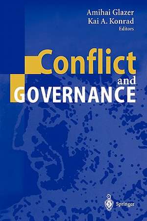 Conflict and Governance de Amihai Glazer