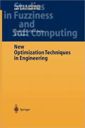 New Optimization Techniques in Engineering de Godfrey C. Onwubolu