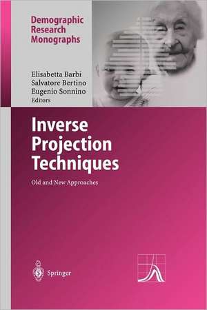 Inverse Projection Techniques: Old and New Approaches de Elisabetta Barbi