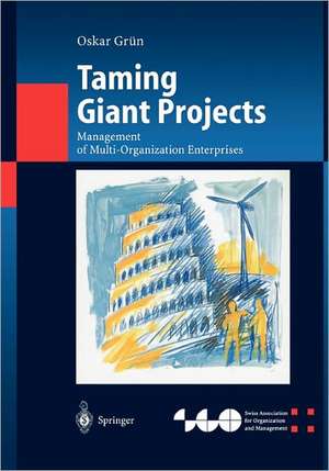 Taming Giant Projects: Management of Multi-Organization Enterprises de Oskar Grün