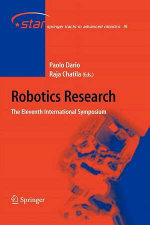 Robotics Research: The Eleventh International Symposium de Paolo Dario