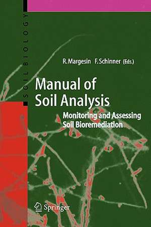 Manual for Soil Analysis - Monitoring and Assessing Soil Bioremediation de Rosa Margesin