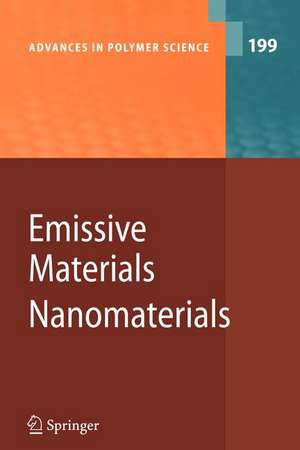 Emissive Materials - Nanomaterials de T. Fuhrmann-Lieker