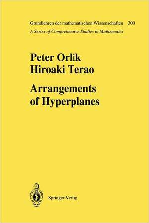 Arrangements of Hyperplanes de Peter Orlik