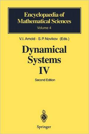 Dynamical Systems IV: Symplectic Geometry and its Applications de V.I. Arnol'd