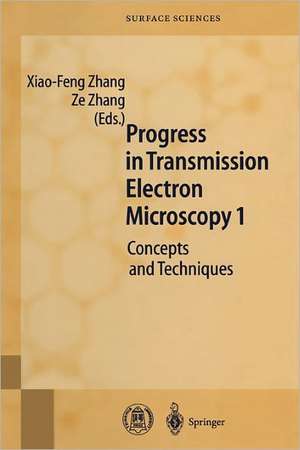 Progress in Transmission Electron Microscopy 1: Concepts and Techniques de Xiao-Feng Zhang