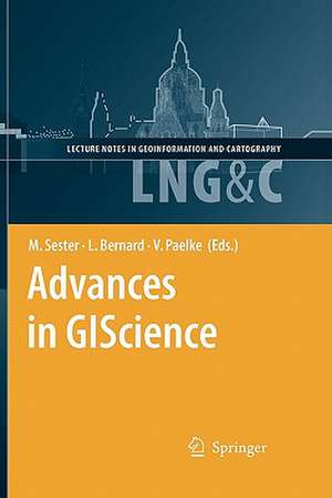Advances in GIScience: Proceedings of the 12th AGILE Conference de Monika Sester