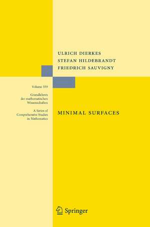 Minimal Surfaces de Ulrich Dierkes