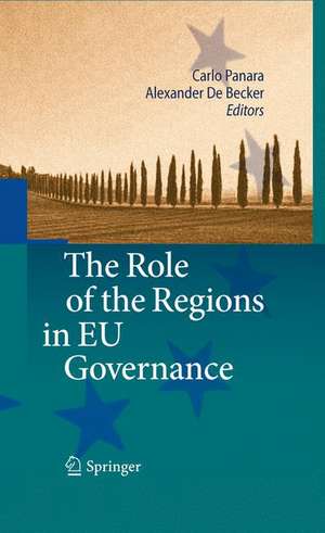 The Role of the Regions in EU Governance de Carlo Panara