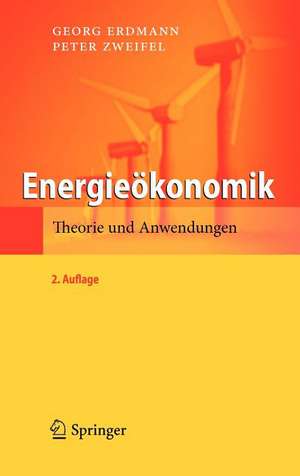 Energieökonomik de Georg Erdmann