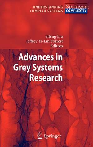 Advances in Grey Systems Research de Jeffrey Yi-Lin Forrest