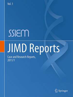 JIMD Reports - Case and Research Reports, 2011/1 de SSIEM