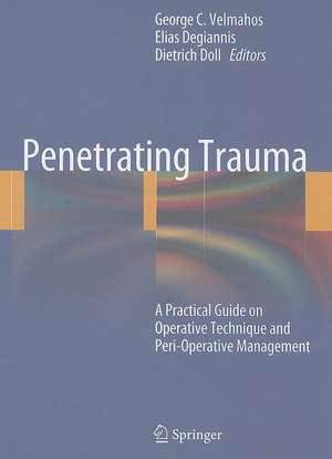 Penetrating Trauma: A Practical Guide on Operative Technique and Peri-Operative Management de George C Velmahos