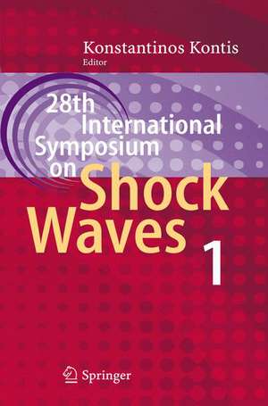 28th International Symposium on Shock Waves: Vol 1 de Konstantinos Kontis