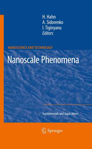 Nanoscale Phenomena: Fundamentals and Applications de Horst Hahn