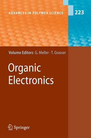 Organic Electronics de Gregor Meller