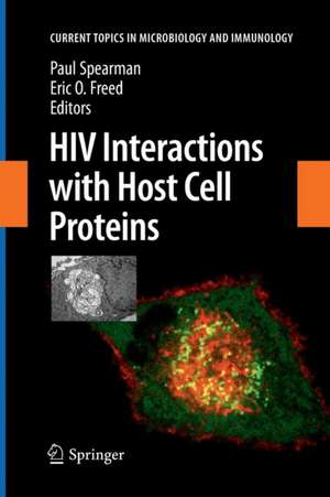 HIV Interactions with Host Cell Proteins de Paul Spearman