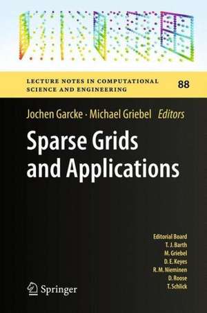 Sparse Grids and Applications de Jochen Garcke