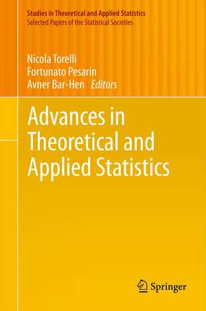 Advances in Theoretical and Applied Statistics de Nicola Torelli