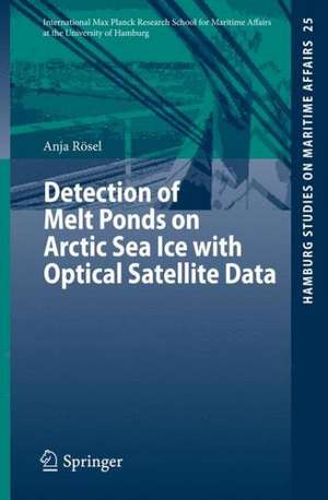 Detection of Melt Ponds on Arctic Sea Ice with Optical Satellite Data de Anja Rösel