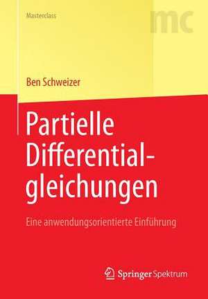 Partielle Differentialgleichungen: Eine anwendungsorientierte Einführung de Ben Schweizer