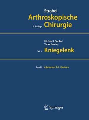 Strobel Arthroskopische Chirurgie: Teil I: Kniegelenk de Michael J. Strobel