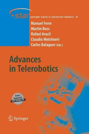 Advances in Telerobotics de Manuel Ferre