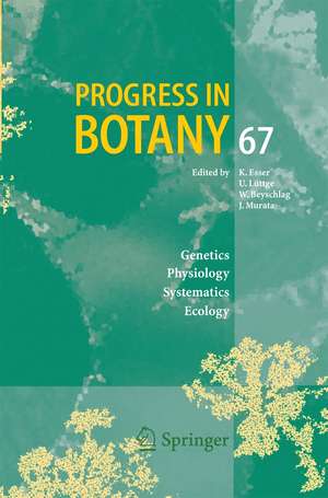 Progress in Botany 67 de Karl Esser