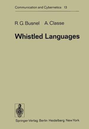 Whistled Languages de R. G. Busnel