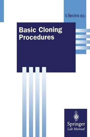 Basic Cloning Procedures de Valdis Berzins