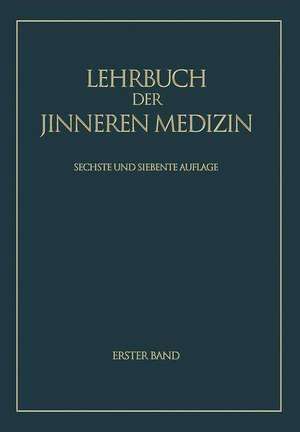 Lehrbuch der inneren Medizin de Herbert Assmann