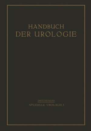 Speƶielle Urologie de Th. Cohn