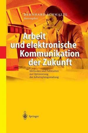 Arbeit und elektronische Kommunikation der Zukunft: Methoden und Fallstudien zur Optimierung der Arbeitsplatzgestaltung de Bernhard Schmalzl