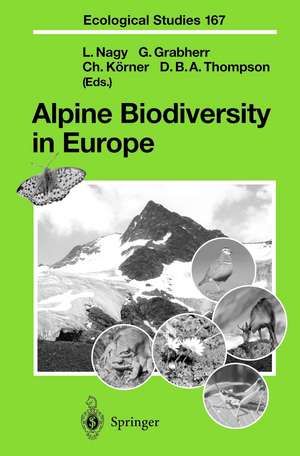 Alpine Biodiversity in Europe de Laszlo Nagy