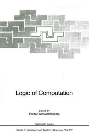 Logic of Computation de Helmut Schwichtenberg