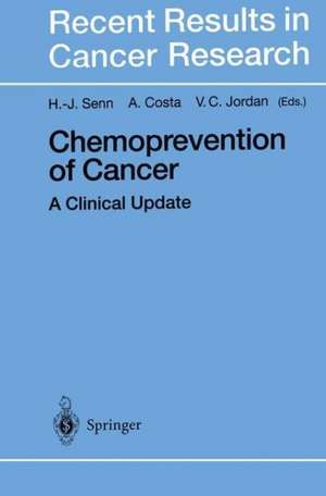 Chemoprevention of Cancer: A Clinical Update de H.-J. Senn