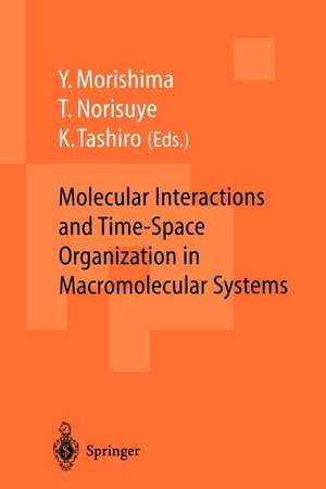 Molecular Interactions and Time-Space Organization in Macromolecular Systems: Proceedings of the OUMS’98, Osaka, Japan, 3–6 June, 1998 de Yotaro Morishima